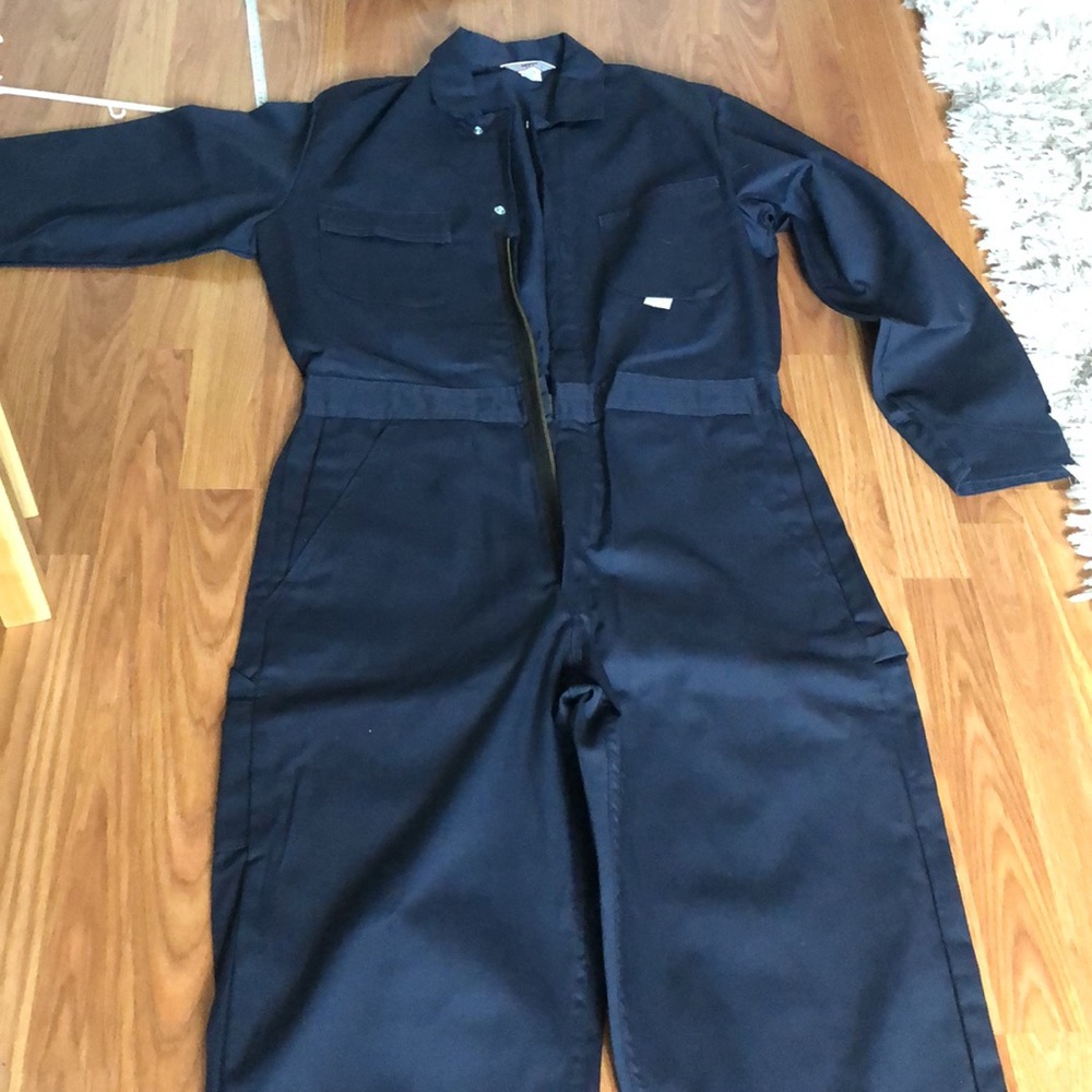 Sears Mechanic Navy Blue Coveralls Sz M NWOT - Picture 13 of 14